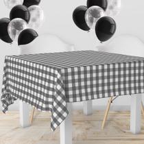 10 Toalha Mesa TNT Xadrez Festa Estampado Boteco Pt 70X70 10 Toalha Mesa TNT Xadrez Festa Estampado Boteco Pt 70X70