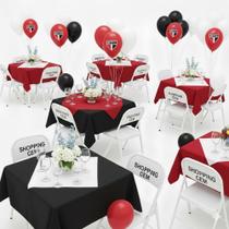 10 Toalhas Tnt 1,40m X 1,40m + 10 Cobre Mancha 70cm x 70cm Mesa Festa Aniversário Infantil Futebol