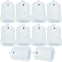 10 tomada plugue 10a tmd1-3 padrão brasileiro 3 pinos branca