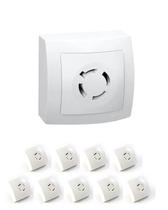 10 Tomada Sobrepor 3P+T Chatos 30A 440V Sistema X Pial