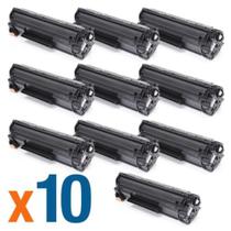 10 Toner Ce285a 85a Cb435a 36a Para Impressora P1102 P1102w M1130 M1132 P1006 P1606 10 Toner Ce285a 85a Cb435a 36a Para Impressora P1102 P1102w M1130 M1132 P1006 P1606