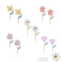 10 Toppers para Doces Cupcakes Flores do Campo Margaridas Tem Festejo - Inspire sua Festa Loja 10 Toppers para Doces Cupcakes Flores do Campo Margaridas Tem Festejo - Inspire sua Festa Loja