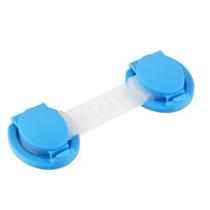 10 Trava Segurança Multiuso Flexível Gavetas Portas Pequenas 10 Trava Segurança Multiuso Flexível Gavetas Portas Pequenas