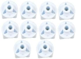 10 Travas Porcas Branca Ventilador Mondial NV-03 NV-06 NV-15