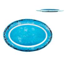 10 Travessa Oval em Melamina Premium Servir Petiscos Cozinha