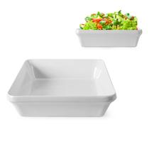 10 Travessas Forma Retangular Funda Gourmet Melamina 22,6cm