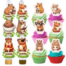 10 Tubetes Capivara e 100 Toppers 10 Tubetes Capivara e 100 Toppers