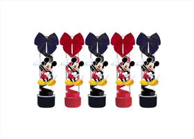 10 tubetes decorado Mickey - Produto artesanal