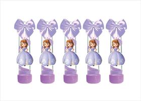 10 tubetes decorado Princesa Sofia - Produto artesanal