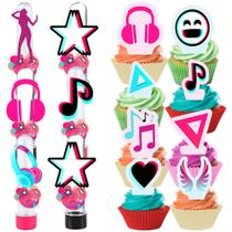 10 Tubetes Estilo Tik Tok e 50 Toppers