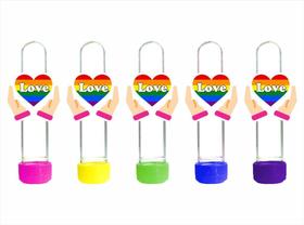 10 Tubetes Pride LGBTQIA+ - Produto artesanal