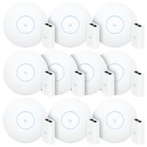 10 U6 Pro Ubiquiti C/ 10 Fontes 48V 15W 10 Roteadores WiFi 6 Access Point 5Gbps + 10 Injetores PoE 10 U6 Pro Ubiquiti C/ 10 Fontes 48V 15W 10 Roteadores WiFi 6 Access Point 5Gbps + 10 Injetores PoE