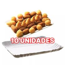 10 Un Bandeja Papelão Retangular Para Festa, Aniversário n 24 21x27