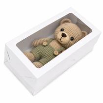 10 un Caixa Para Presente Branca bombom doce 22x10x7 Visor 10 un Caixa Para Presente Branca bombom doce 22x10x7 Visor