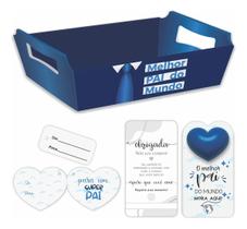10 Un Cesta De Papel Cartão Embalagem Completa Dia Dos Pais 10 Un Cesta De Papel Cartão Embalagem Completa Dia Dos Pais