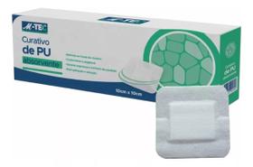 10 Un Curativo Estéril Pu Absorvente M-tec 10x10 Missner