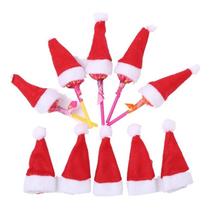 10 Un Enfeite De Natal Mini Gorro Pirulito Garrafa Decoracao 10 Un Enfeite De Natal Mini Gorro Pirulito Garrafa Decoracao