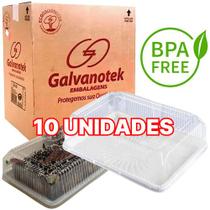 10 Un G 70mm Embalagem de Torta Retangular Grande 3kg 10 Un G 70mm Embalagem de Torta Retangular Grande 3kg