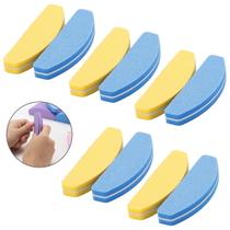 10 Un Lixa Buffer De Polir Unha Gel Acrílico 100/180 Pequena Colorida 10 Un Lixa Buffer De Polir Unha Gel Acrílico 100/180 Pequena Colorida