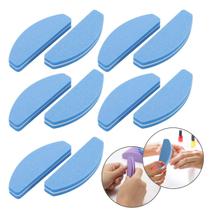 10 Un Lixa Para Unhas Bumerangue Polidora Profissional Grão 100/180