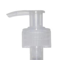 10 Un Lotion Pump Bico de Pato Estriada 28/410 - Natural