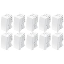 10 Un Módulo Interruptor Simples 10a/250v Fame Elegance 10 Un Módulo Interruptor Simples 10a/250v Fame Elegance