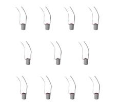 10 Un Soquete Receptáculo Bocal E27 Porcelana C/ Fio Rabicho