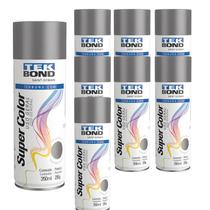10 Un Tinta Spray Grafite 350ml 250g Alta Fixacao Tekbond 10 Un Tinta Spray Grafite 350ml 250g Alta Fixacao Tekbond