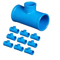 10 und-TE Soldável de Redução PN80 DN50 X 32mm p/ Sistema de Irrigação PVC Aplicação Fácil Durável 10 und-TE Soldável de Redução PN80 DN50 X 32mm p/ Sistema de Irrigação PVC Aplicação Fácil Durável