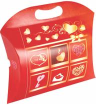 10 unds Caixa Embalagem Presente Almofada M - Doce Amor