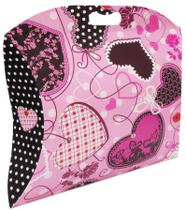 10 unds Caixa Embalagem Presente Almofada P - Coração Rendado