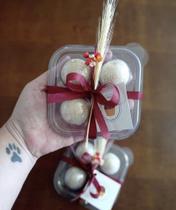 10 uni Embalagem Blister Brigadeiro Box 4 doces - brigadeiro, bombom, Trufa 10 uni Embalagem Blister Brigadeiro Box 4 doces - brigadeiro, bombom, Trufa