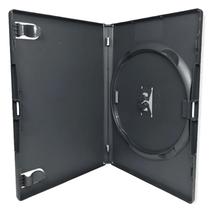 10 Unid Box Dvd Capa Preto Tradicional Resistente 10 Unid Box Dvd Capa Preto Tradicional Resistente
