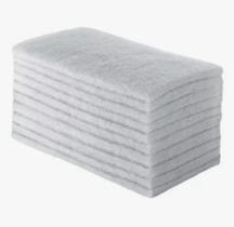 10 Unid. Fibra Lt Limpeza Leve Esponja Bucha Branca