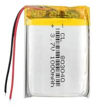 10 Unidade 803040 2 Fios 1000mah 3,7v 8mmx 30mmx 40mm -