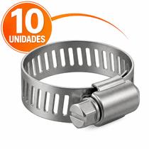 10 Unidades Abracadeira De Metal 13-19mm Certta
