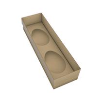 10 Unidades Caixa Kraft Para 2 Ovos 50g
