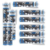 10 Unidades Cola Selante PU40 Fix Branco 280ml 387g Tekbond 10 Unidades Cola Selante PU40 Fix Branco 280ml 387g Tekbond