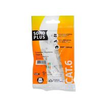 10 Unidades Conector Macho RJ-45 CAT.6 de Passagem - Furukawa