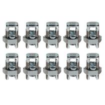 10 Unidades Conector Parafuso Fendido Cabos 150mm Split Bolt 10 Unidades Conector Parafuso Fendido Cabos 150mm Split Bolt