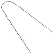 10 Unidades de Alça Pré-formada Para Cabo Drop - Diâmetro Do Fio 1,3mm