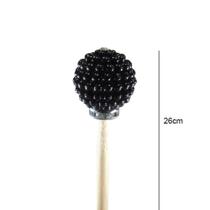 10 Unidades de Varetas Bolinha Perola diversas cores Com Detalhe Prata ou Ouro 10 Unidades de Varetas Bolinha Perola diversas cores Com Detalhe Prata ou Ouro