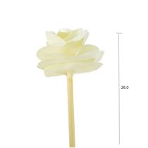 10 Unidades de Varetas Flor Papel Couche Parafina PP Diversas Cores 10 Unidades de Varetas Flor Papel Couche Parafina PP Diversas Cores