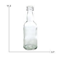 10 Unidades de Vidro Garrafinha 50ml Sem Tampa