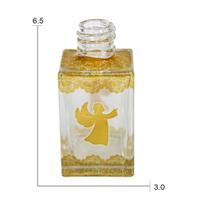 10 unidades de Vidro Quadrado 30ml Envel Anjinhos Sem Tampa