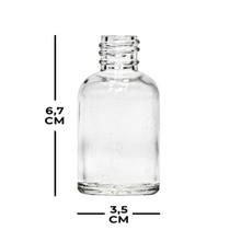 10 Unidades de Vidro Terios 30ml Sem Tampa