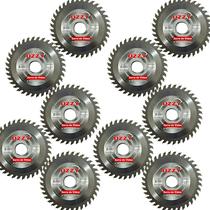 10 Unidades do Disco para Serra Circular Uzzy Serra de Vídea 4 ⅜ ou 110mm com 36 Dentes para Cortar Madeira