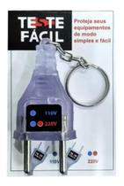 10 unidades - identificador de tomada- 127v / 220v