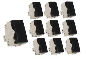 10 unidades Módulo Interruptor Paralelo Ebony Margirius 16812 10 unidades Módulo Interruptor Paralelo Ebony Margirius 16812