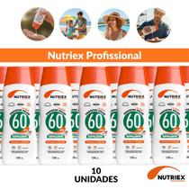 10 Unidades Nutriex Protetor Solar FPS60 Com Repelente